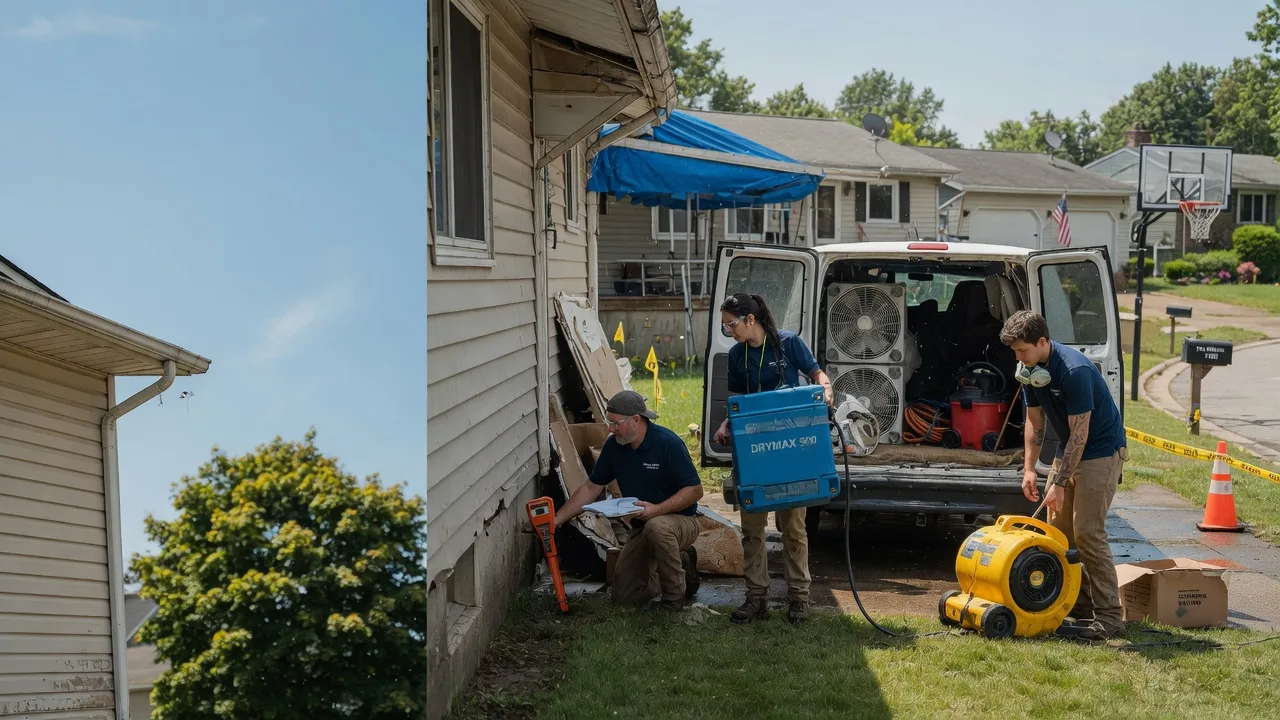 Ceiling Leak Cleanup in Odanah, WI near me